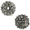 Beadelle® Crystal Candy Beads 10mm Black Diamond